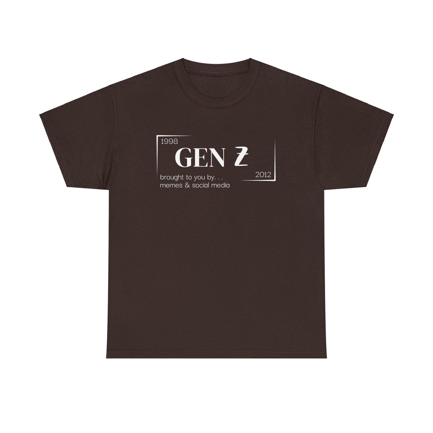 Gen Z T-Shirt - White Lettering