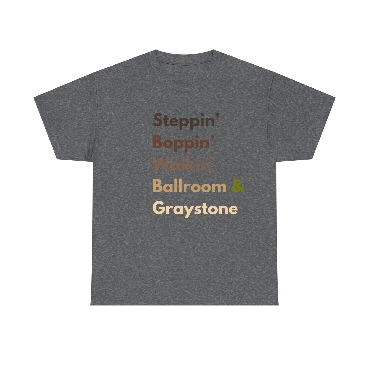 Urban Ballroom Styles T-Shirt - Camo Gradient