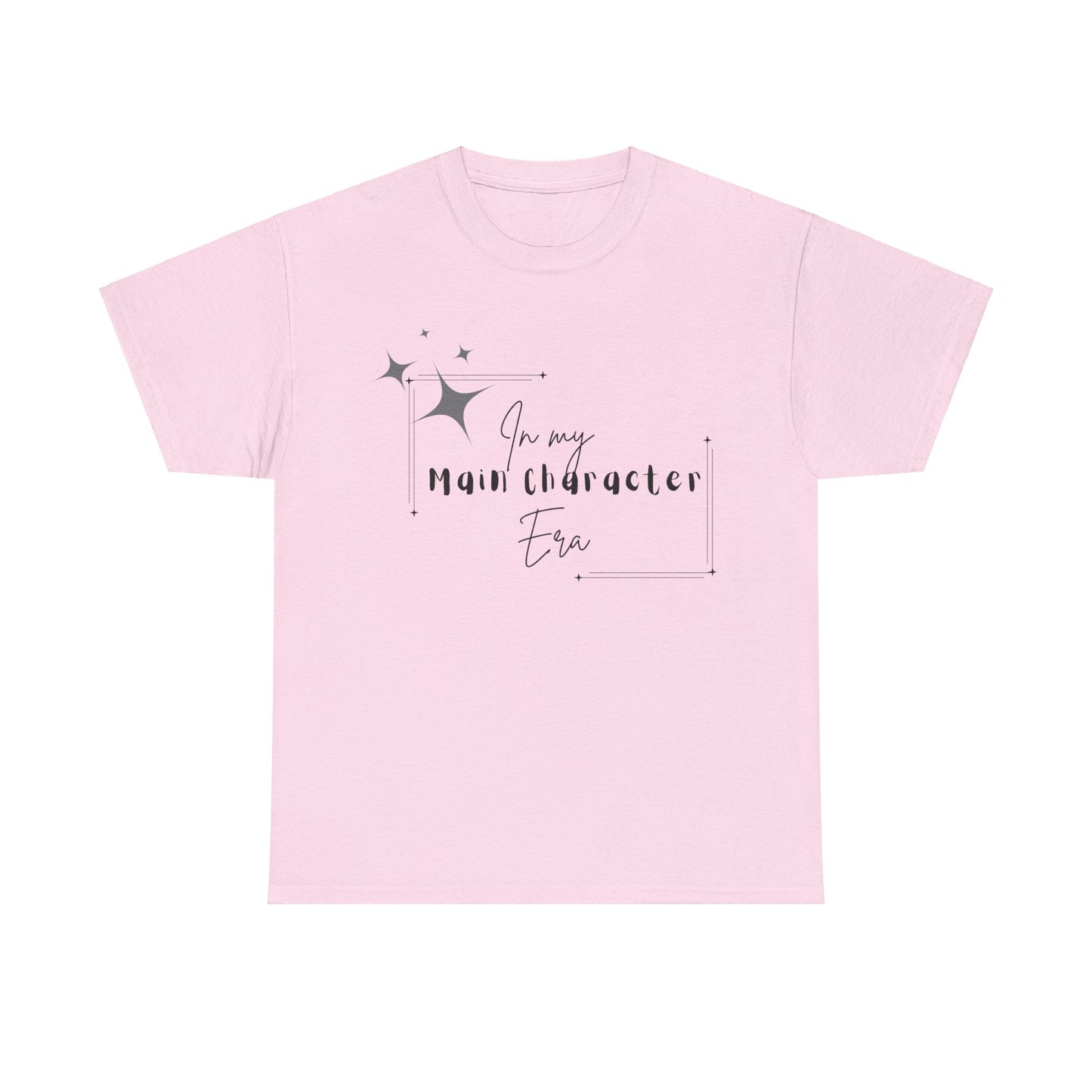 Main Character Era T-Shirt - Black Lettering