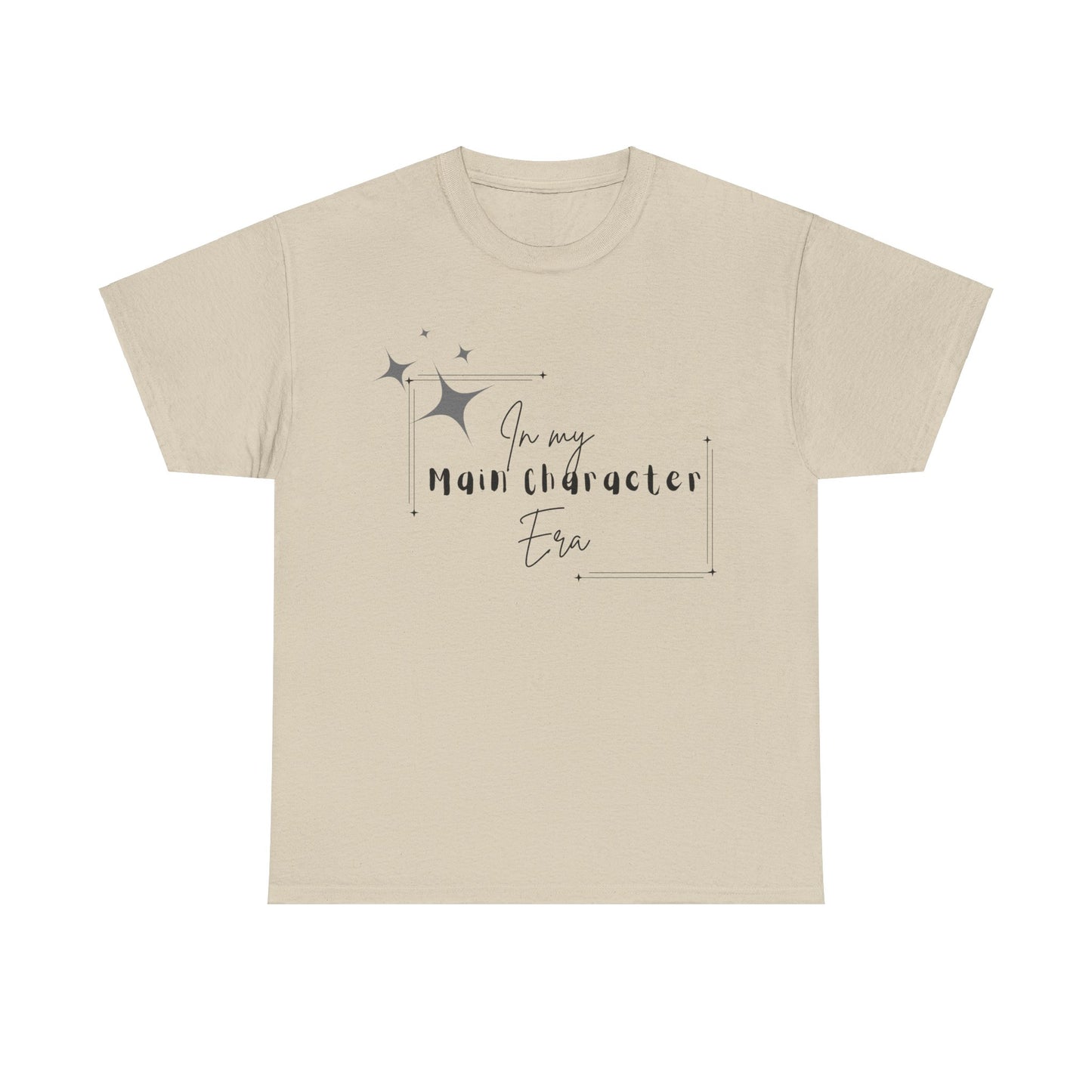 Main Character Era T-Shirt - Black Lettering