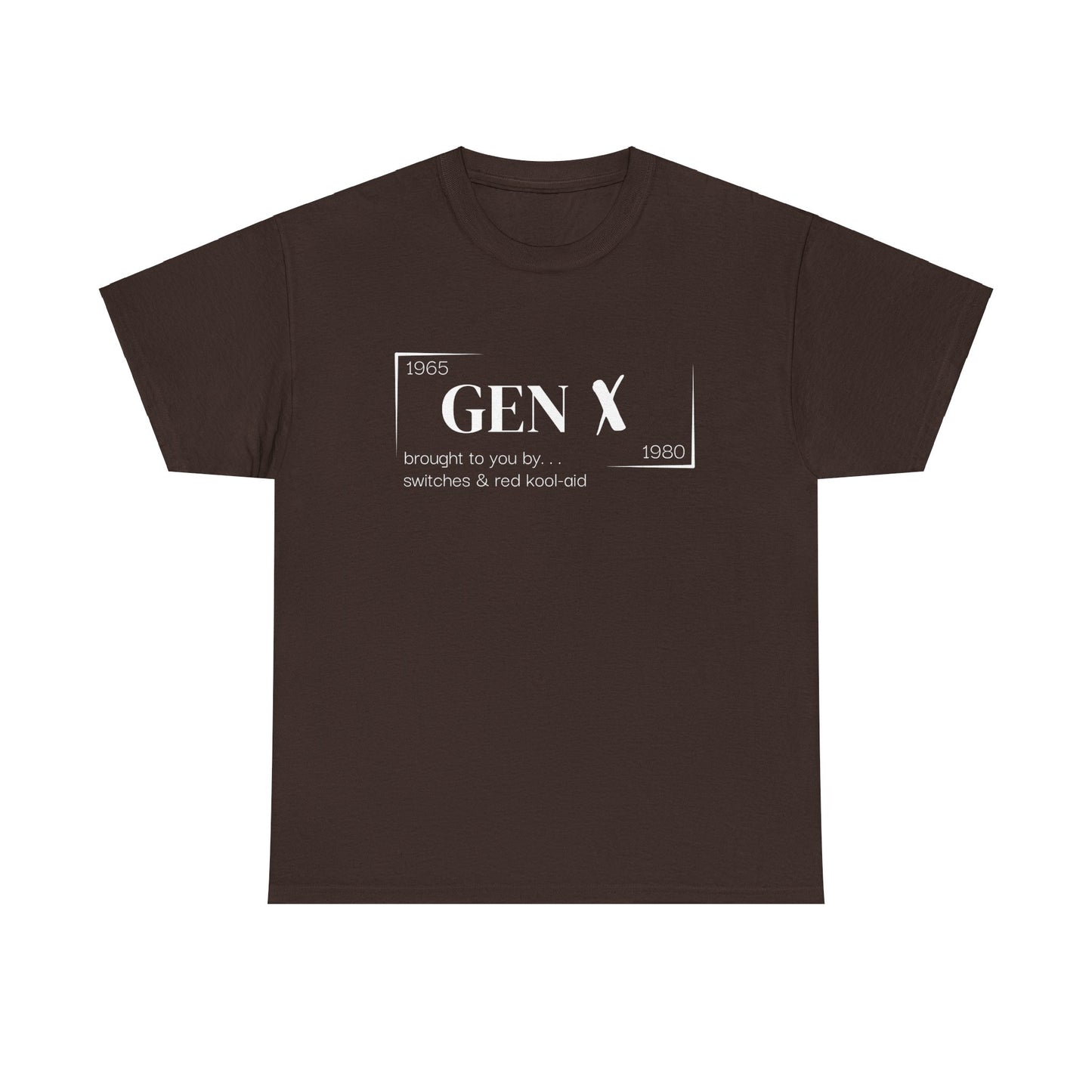 Gen X T-Shirt - White Lettering