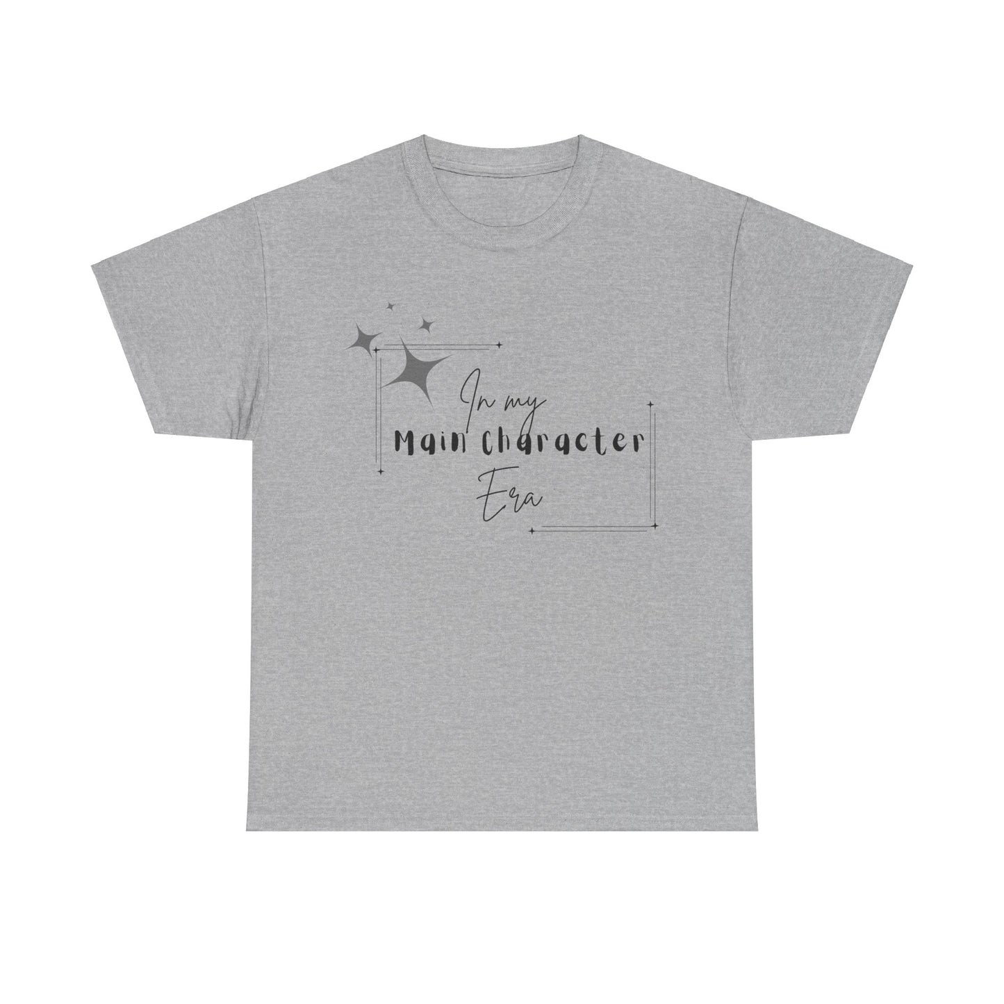 Main Character Era T-Shirt - Black Lettering