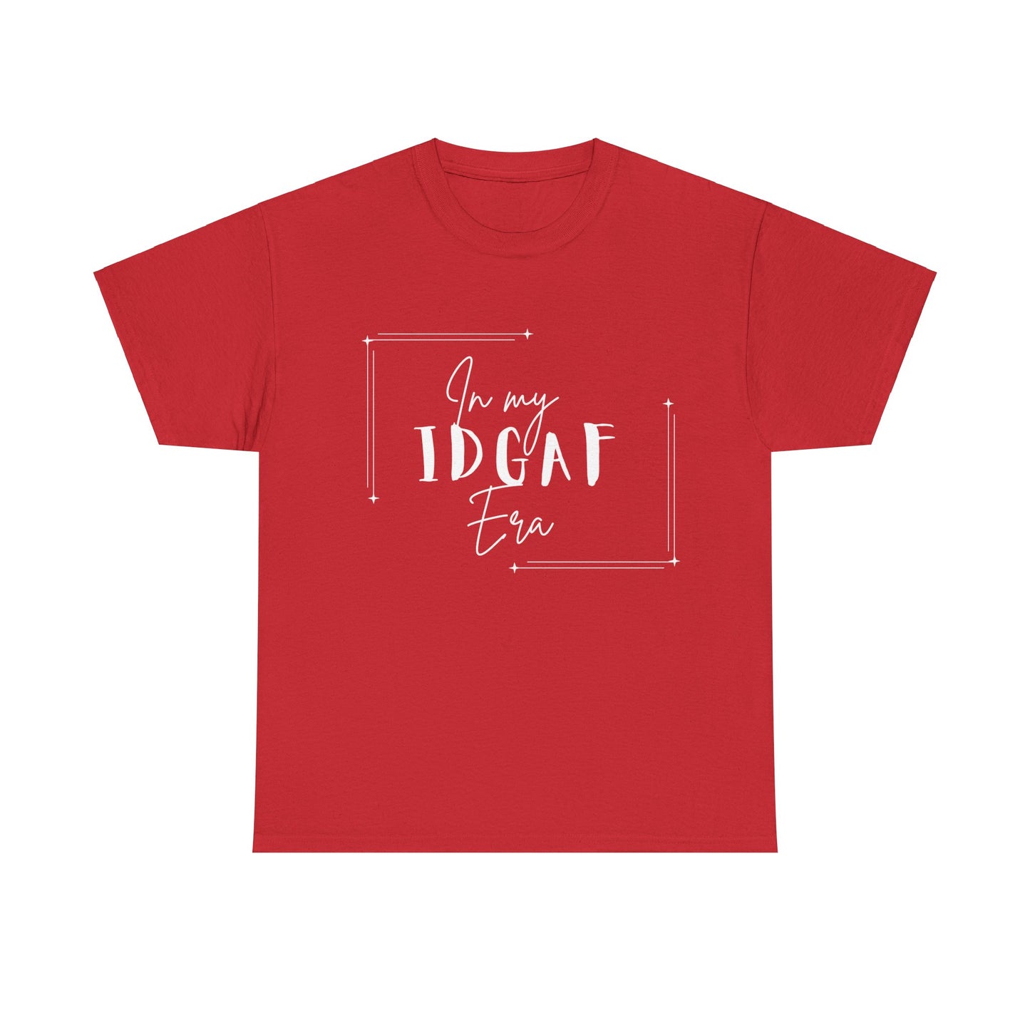 IDGAF Era T-Shirt - White Lettering
