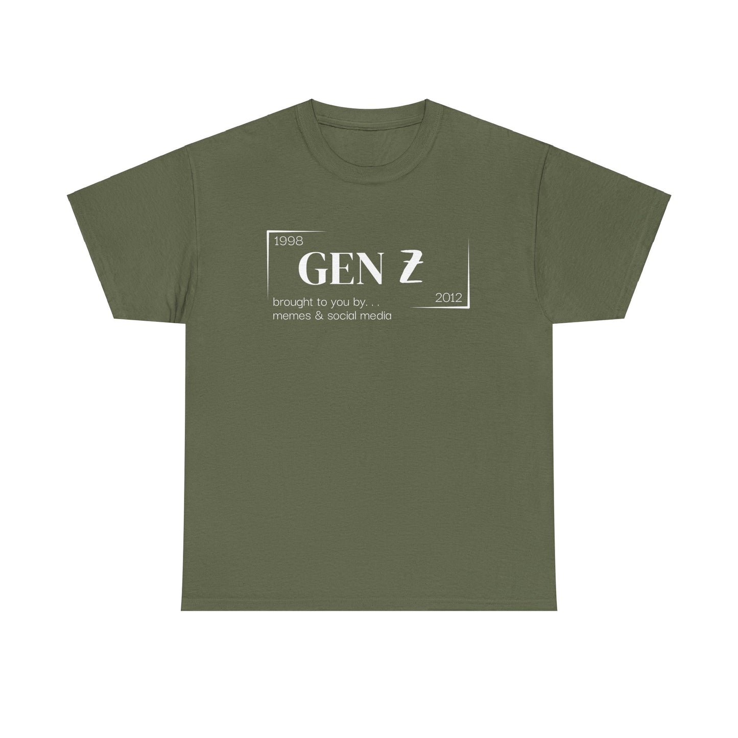 Gen Z T-Shirt - White Lettering