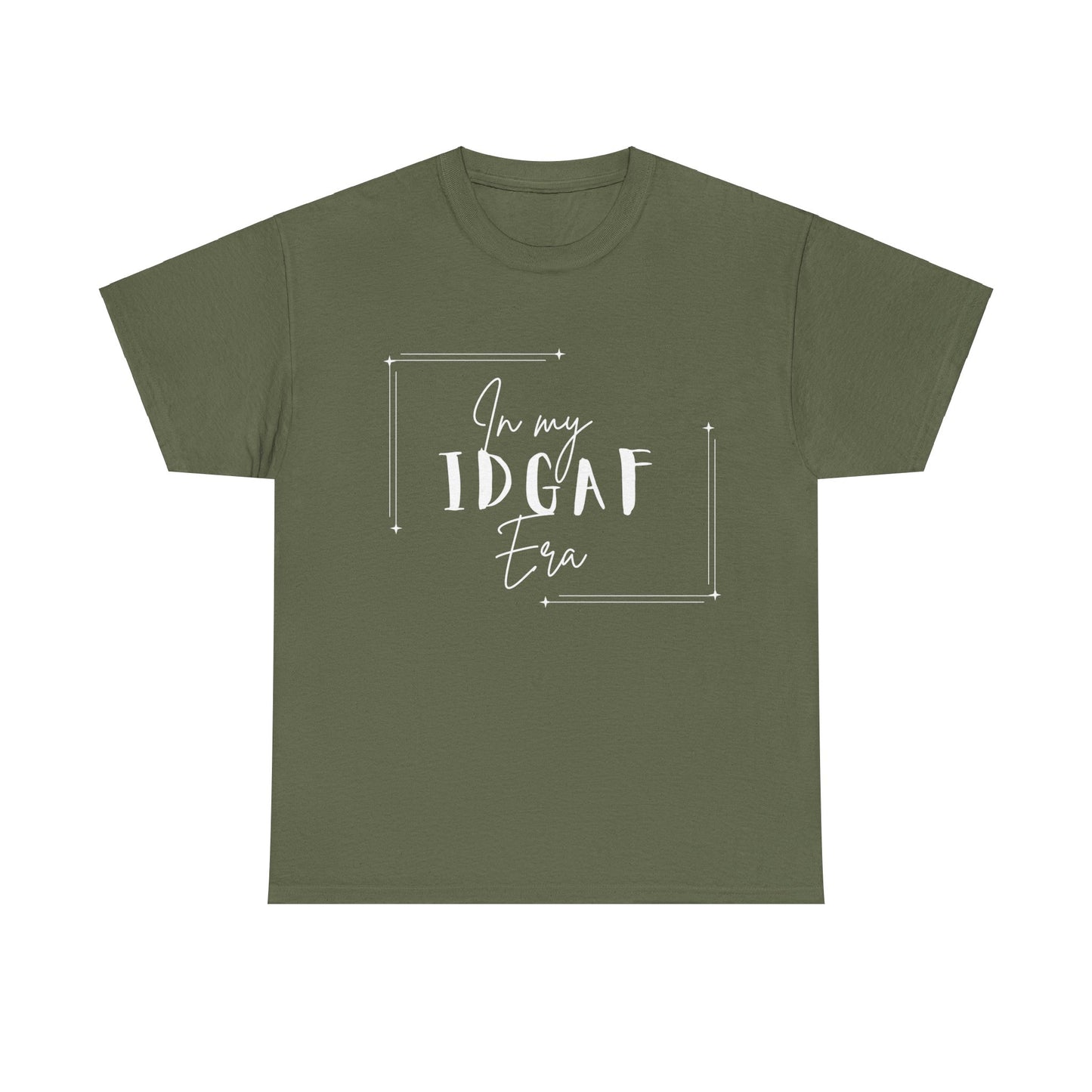 IDGAF Era T-Shirt - White Lettering