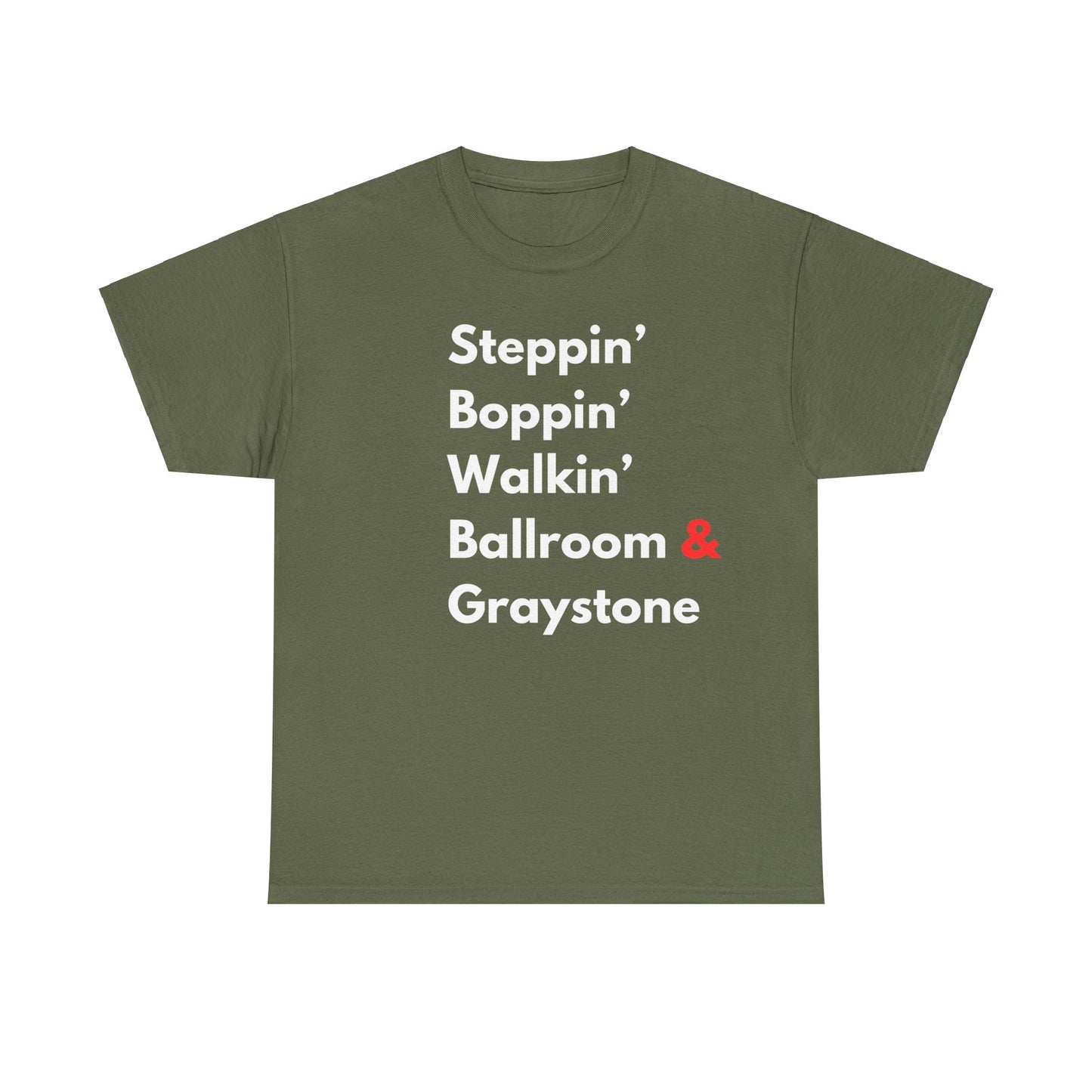 Urban Ballroom Styles T-Shirt - White Lettering