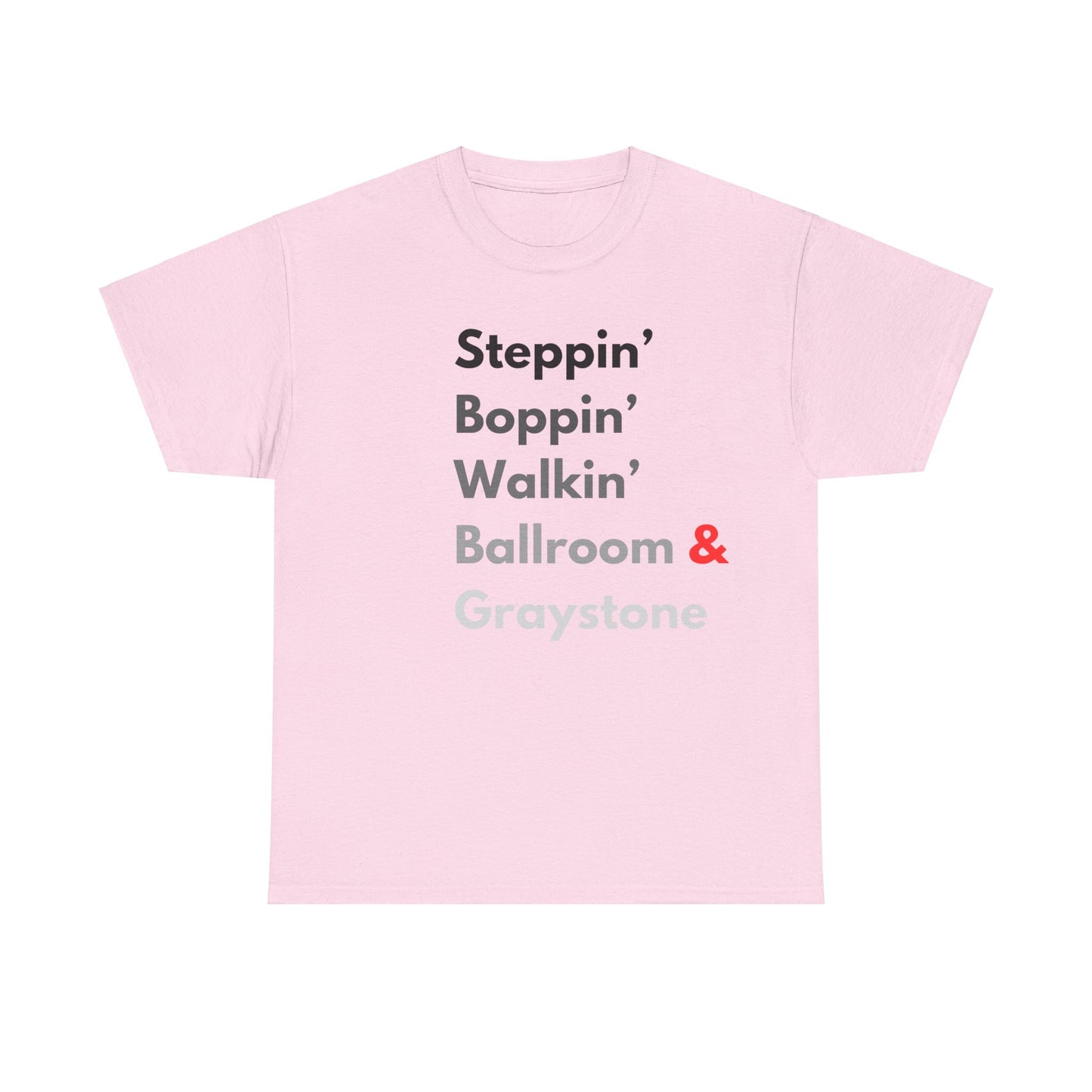 Urban Ballroom Styles T-Shirt - Gray Gradient