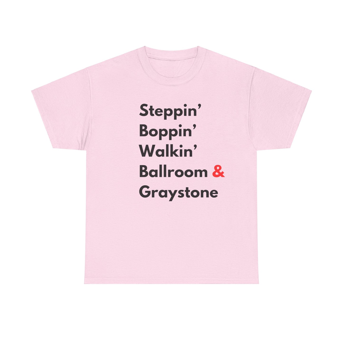 Urban Ballroom Styles T-Shirt - Black Lettering