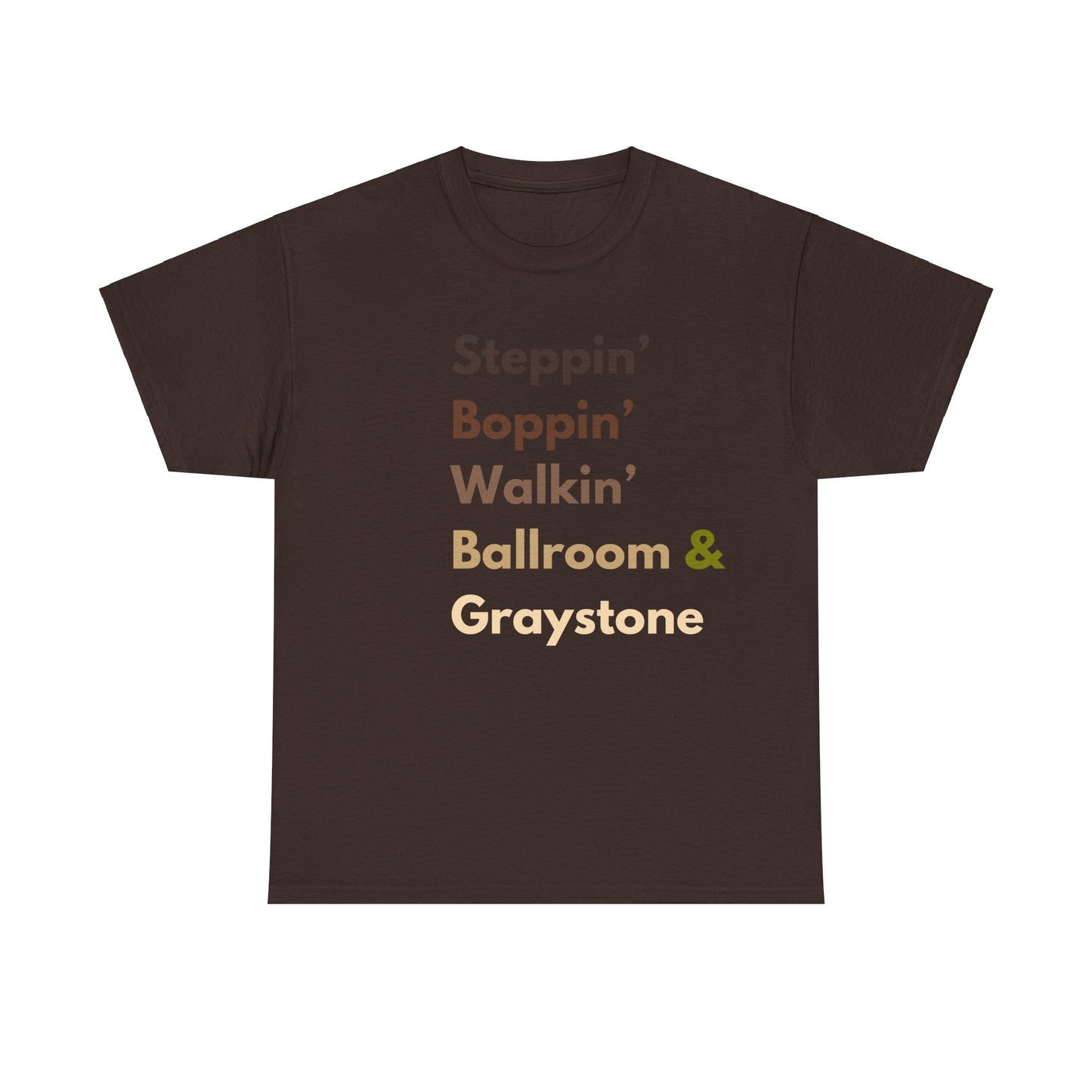 Urban Ballroom Styles T-Shirt - Camo Gradient