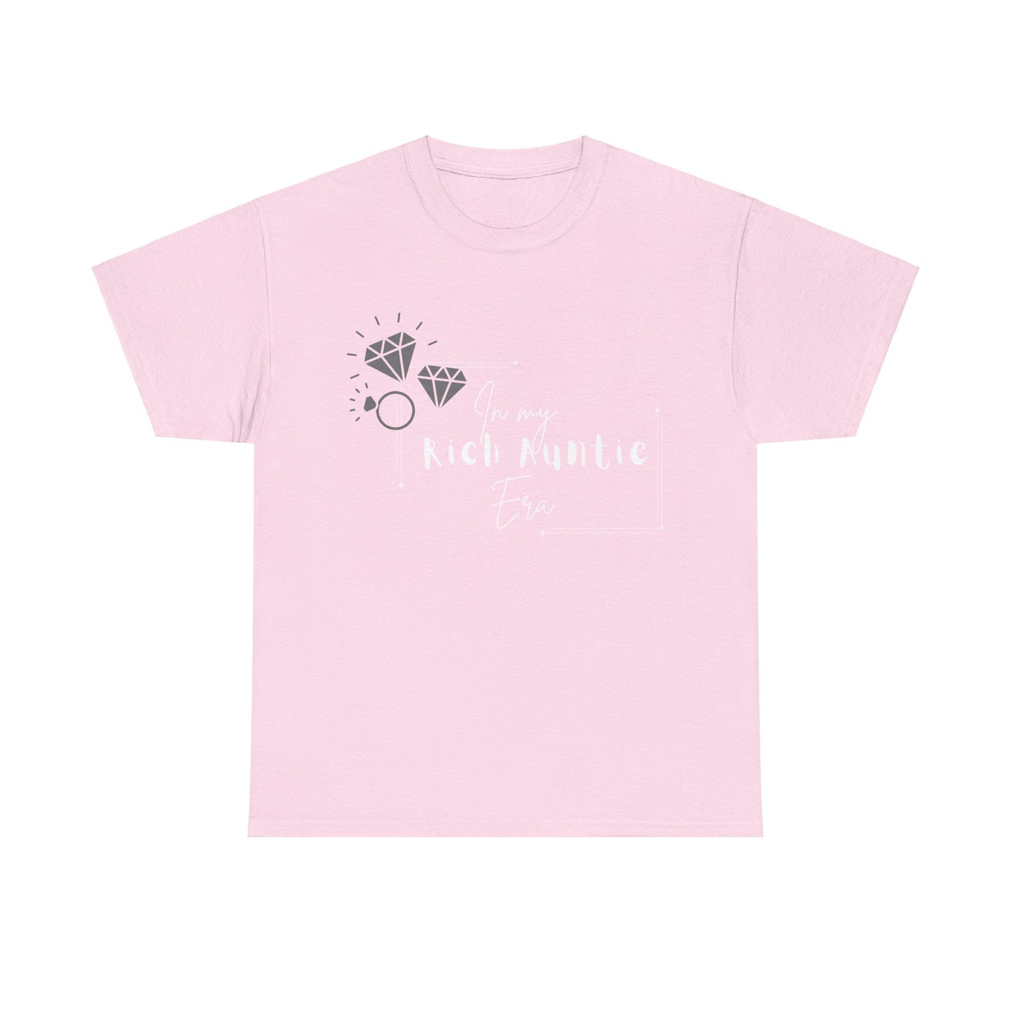 Rich Auntie Era T-Shirt - White Lettering