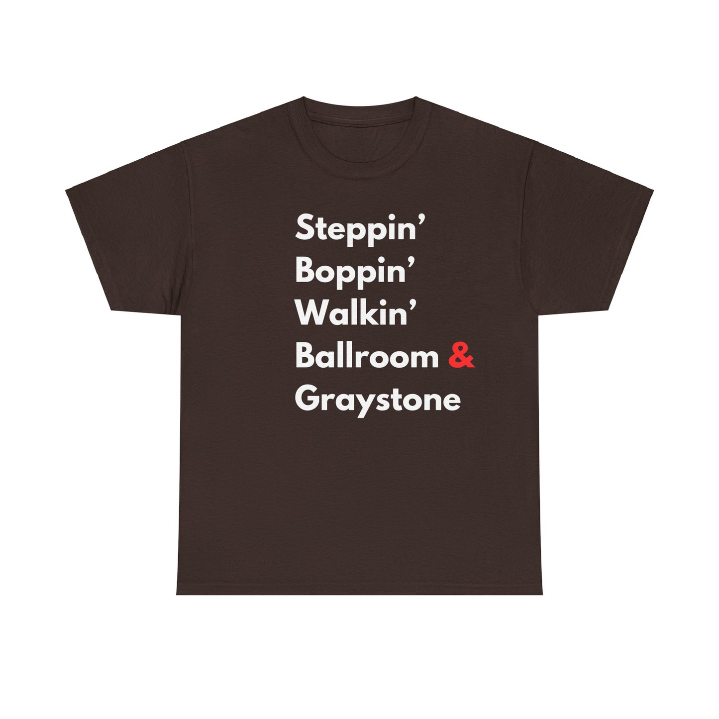 Urban Ballroom Styles T-Shirt - White Lettering