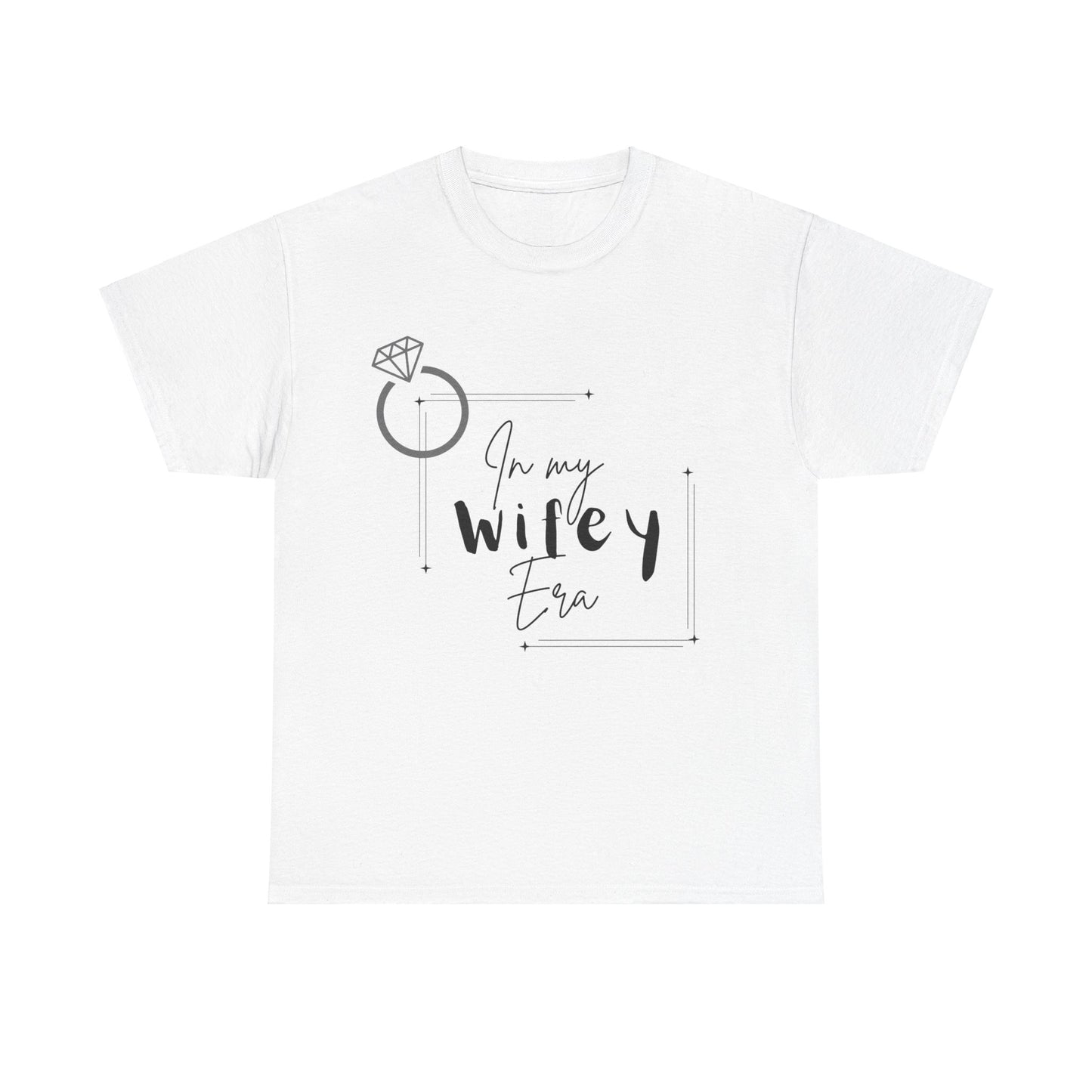 Wifey Era T-Shirt - Black Lettering