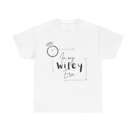 Wifey Era T-Shirt - Black Lettering