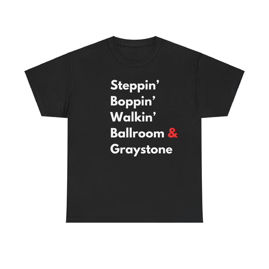 Urban Ballroom Styles T-Shirt - White Lettering