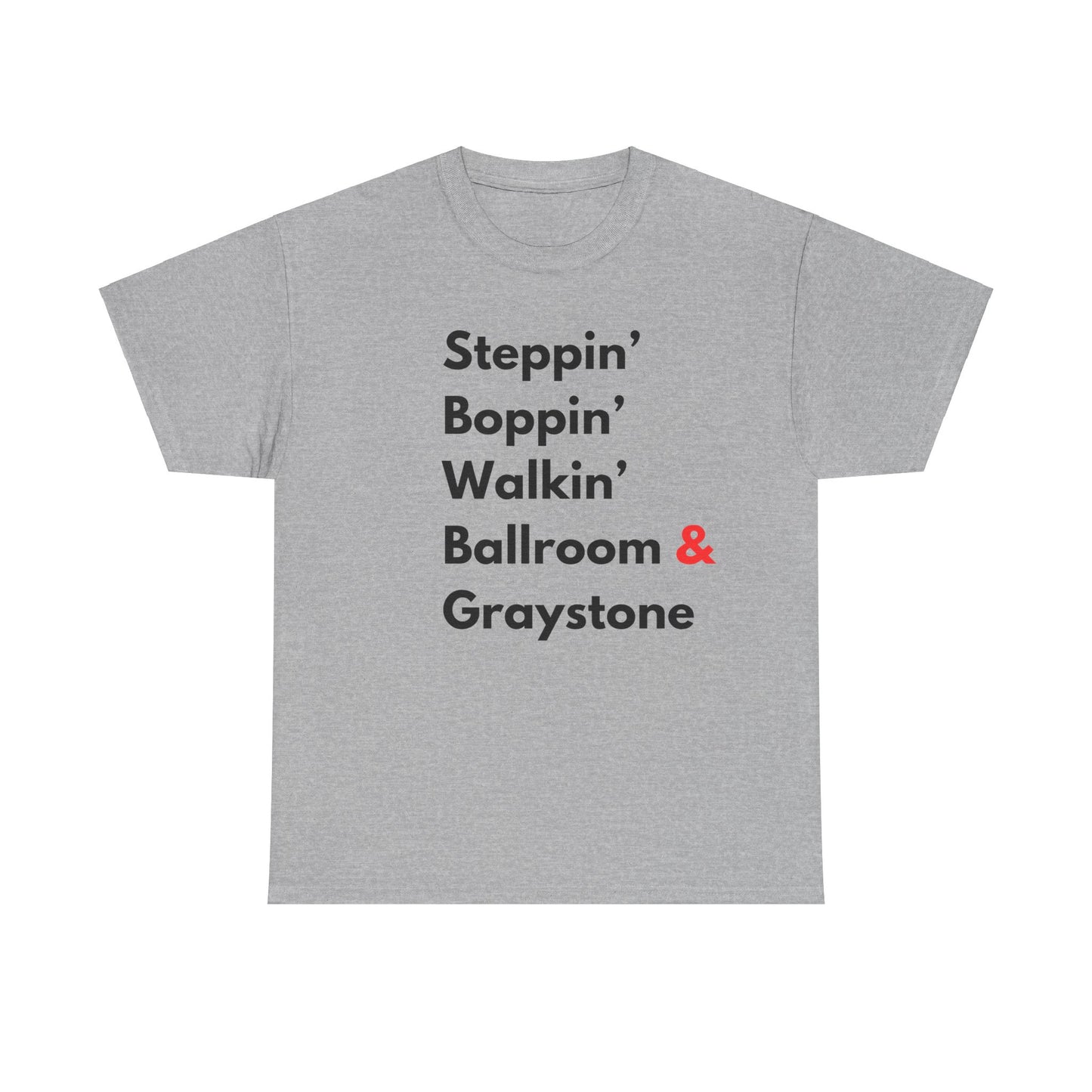 Urban Ballroom Styles T-Shirt - Black Lettering