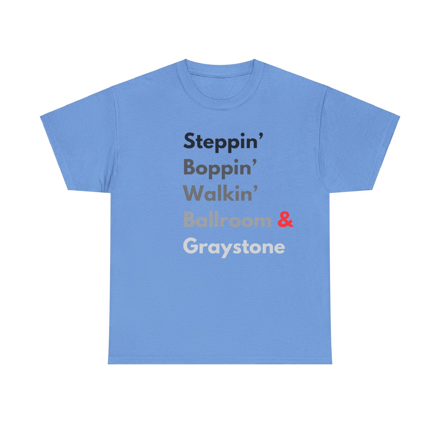 Urban Ballroom Styles T-Shirt - Gray Gradient