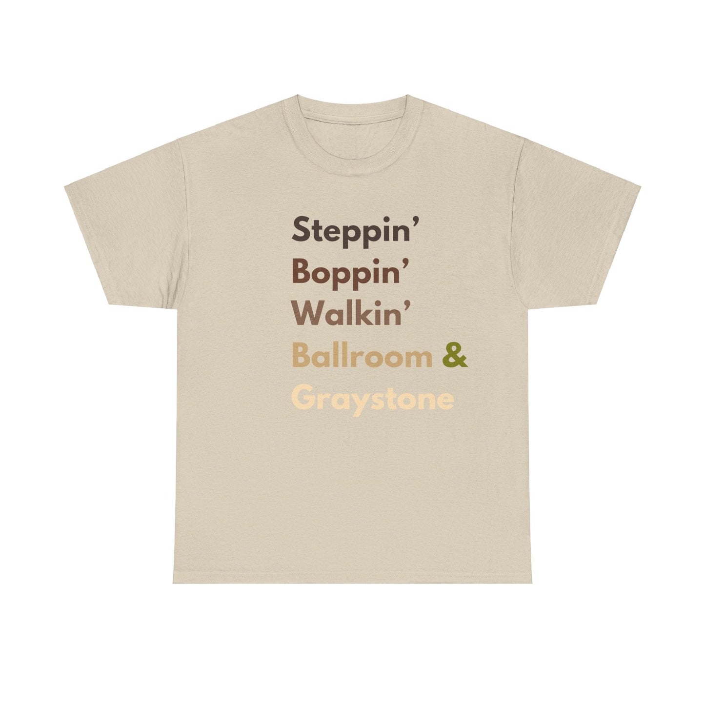 Urban Ballroom Styles T-Shirt - Camo Gradient