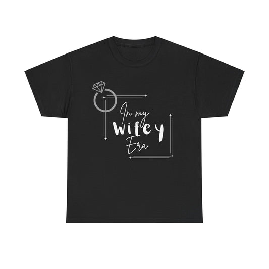 Wifey Era T-Shirt - White Lettering