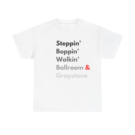 Urban Ballroom Styles T-Shirt - Gray Gradient