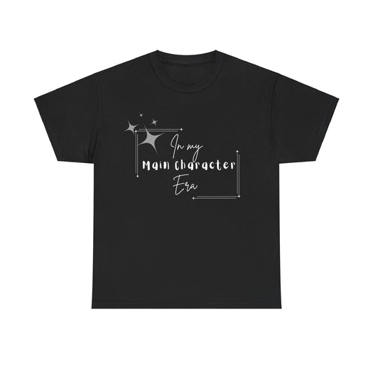 Main Character Era T-Shirt - White Lettering