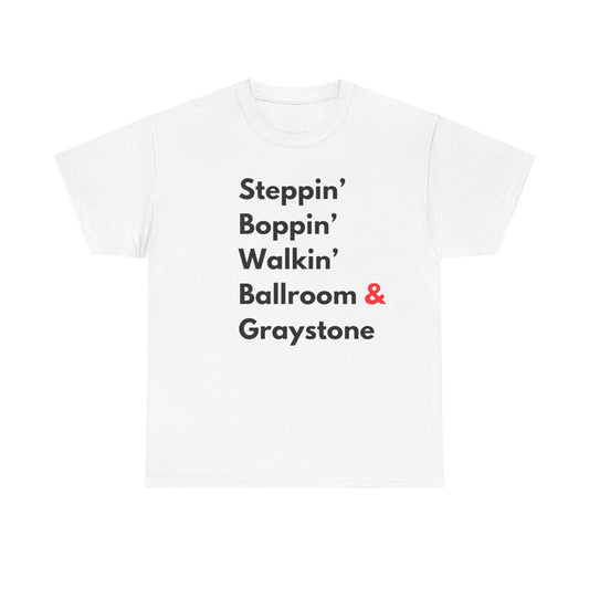 Urban Ballroom Styles T-Shirt - Black Lettering