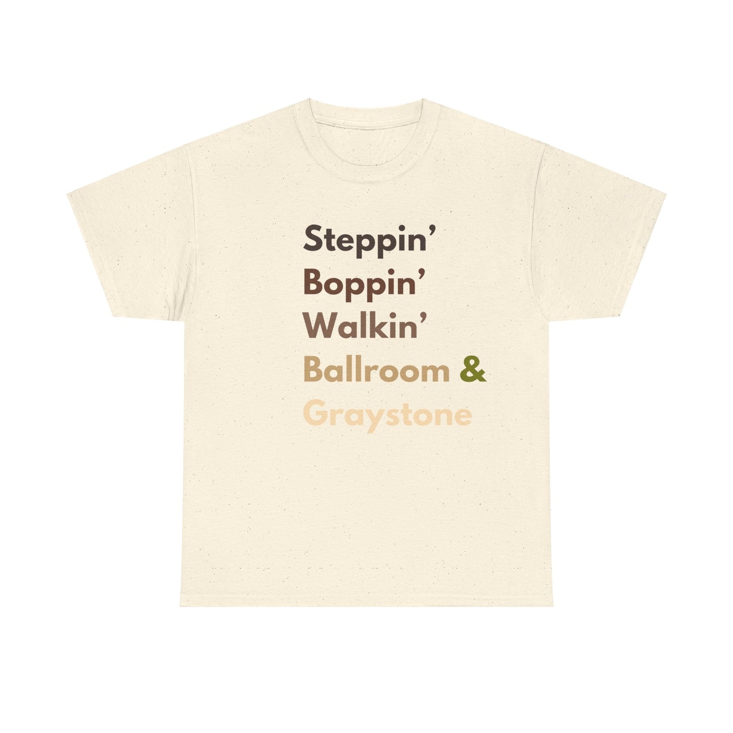 Urban Ballroom Styles T-Shirt - Camo Gradient