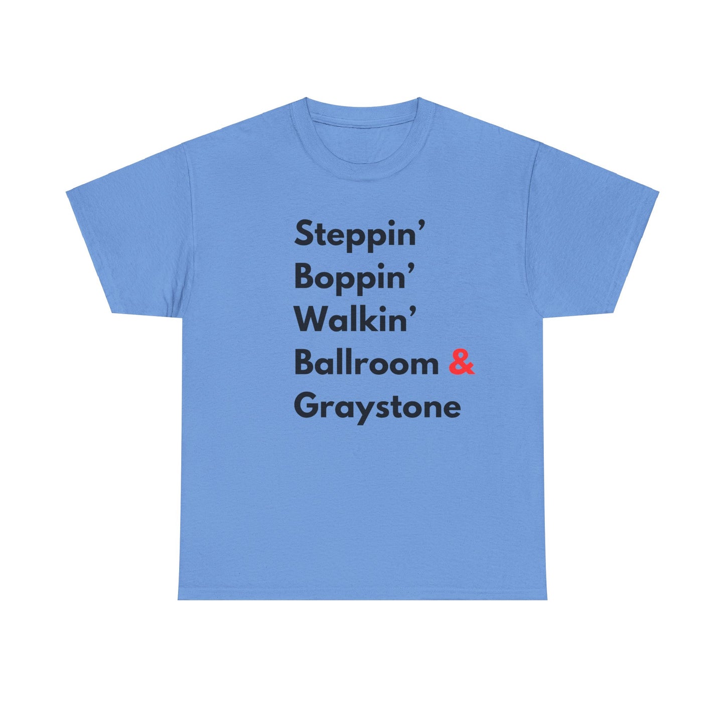 Urban Ballroom Styles T-Shirt - Black Lettering
